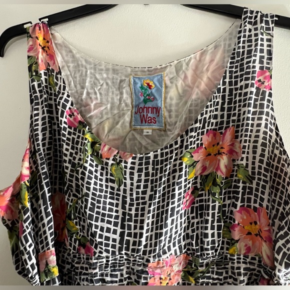 Johnny Was 100% silk dress - Picture 13 of 16